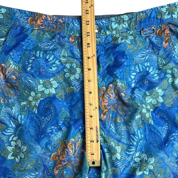 Peter Millar Collection Mens Large Blue Floral 7" Inseam Swin Trunks - Picture 6 of 9